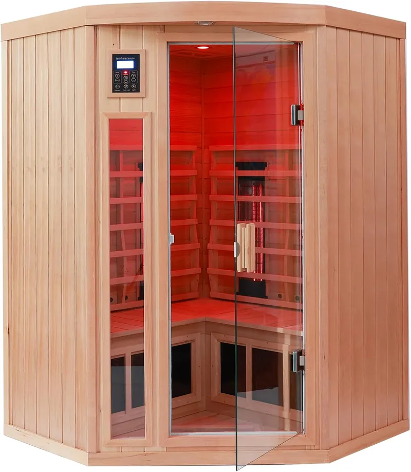 KUNSANA 2-3 Person Infrared Saunas for Home